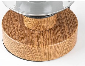 Rabalux 74120 - Lampada da tavolo TANNO 1xE27/25W/230V rovere