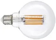 Lampadina led filamento attacco e27 globo 7w 1535lm 3000k 125x175mm