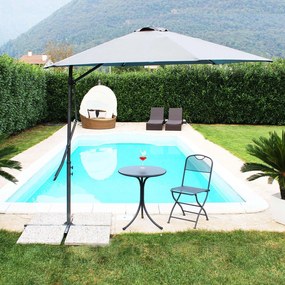 VERSUS - ombrellone da giardino decentrato