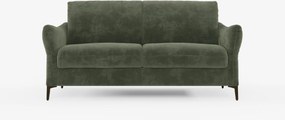 Dalia divano letto 2, 3 e 4 posti con materasso H18 in moderno tessuto vellutino smacchiabile T30