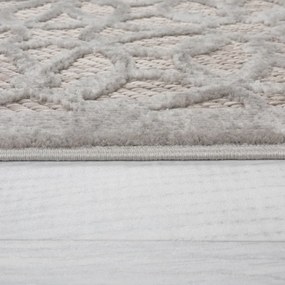 Tappeto grigio per esterni 66x230 cm Argento - Flair Rugs