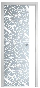 Porta scorrevole Polluce/Andromeda bianco L 90 x H 210 cm reversibile