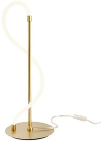 Redo 01-2529 - Lampada da tavolo LED dimmerabile CORRAL LED/12W/230V oro