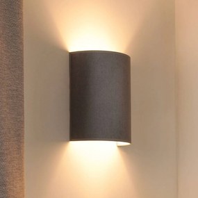 Duolla Applique Semi Circle, Soro, grigio, E27