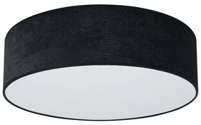 Duolla - Lampada LED da soffitto CORTINA LED/26W/230V Ø45 cm 4000K nero