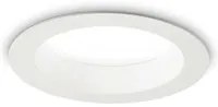 Faretto A Incasso Basic Fi Alluminio Bianco Led 15W 3000K D14,4Cm