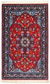 Isfahan Tappeto persiano 70x110 Rosso (Iran) Annodato A Mano