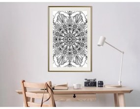 Poster Colour Your Own Mandala I