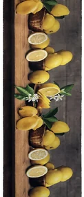 Passatoia Sprinty Lemon con stampa limoni h. 52 cm per ogni ambiente