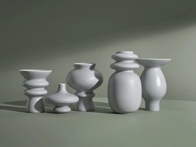 Vaso in ceramica blu/grigio Kontur - Kähler Design