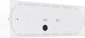 Applique 2xE27 a Luce Diffusa IP65 con fascia Bianca - Serie Glow