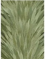 Blätter-Tapete Abanico von Arte - Grün/ Braun