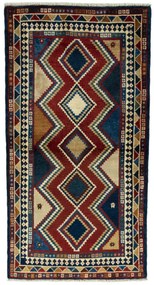 Gabbeh Tappeto 100x190 (Iran) Annodato A Mano