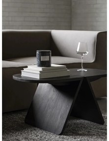 Tavolino in rovere nero 43x80 cm Avio - Blomus