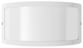 Applique Moon Design - E27 Bianca Curva per Esterni IP65