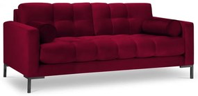 Divano in velluto rosso Bali - Cosmopolitan Design