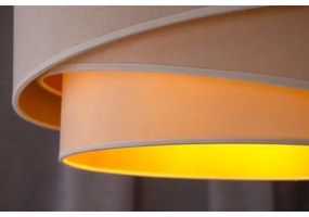 Duolla - Lampadario a plafone KOBO 1xE27/15W/230V diametro 45 cm color crema