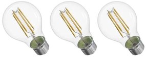 SET 3x Lampadina LED FILAMENT A60 E27/5W/230V 4000K Classe energetica A