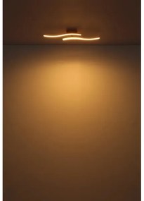 Globo 67178P - Lampadario a plafone LED TYLER LED/12W/230V 3000K arancione