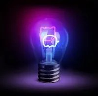 Lampadina decorativa Gatto LED ricaricabile