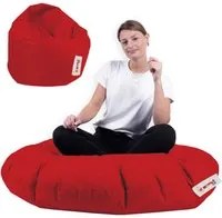 Poltrona sacco rossa 100x20xX65 cm