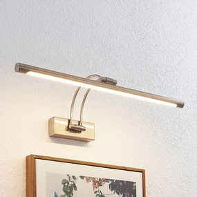 Lucande lampada LED per quadri Dimitrij, nichel, metallo, 54 cm