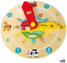 Gioco Educativo Woomax Orologio (12 Unità)