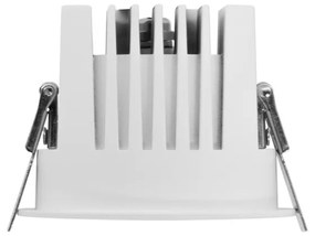 Faro da Incasso Bianco 12W Foro Ø75mm CCT 15°-55° con driver Philips Colore Bianco Variabile CCT
