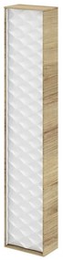 Colonna per mobile bagno Neo Frame SENSEA 1 anta P 17 x L 30 x H 154 cm laccato legno