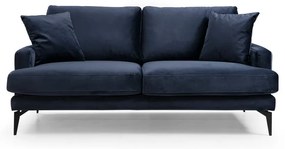 Divano blu scuro 175 cm Papira - Balcab Home