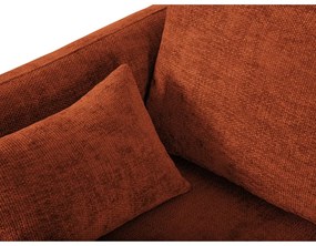 Divano angolare arancione (angolo destro) Matera - Cosmopolitan Design