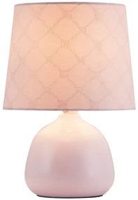 Rabalux 4384 - Lampada da tavolo ELLIE E14/40W rosa