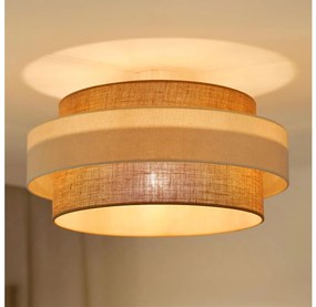 Brilagi - Lampadario a plafone SPACE LIGHT 1xE27/15W/230V diametro 50 cm beige/color crema