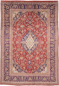 Kashan Tappeto 200x290 (Iran) Annodato A Mano