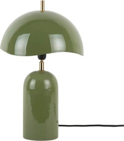 Lampada da tavolo verde scuro (altezza totale 41 cm) Querido – Leitmotiv