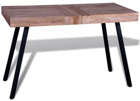 Tavolo in legno di recupero di teak