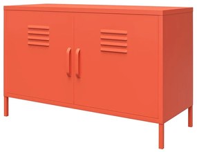 Armadietto in metallo arancione , 100 x 64 cm Cache - Novogratz