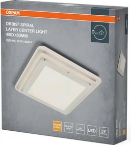 Osram - Plafoniera LED ORBIS SPIRAL LED/26W/230V 45x45 cm bianca