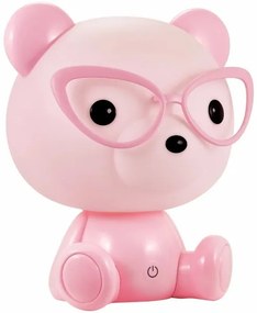 Lampada LED notturna per bambini dimmerabile LED/2,5W orso rosa