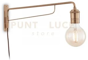 Triumph applique a parete in metallo ottone invecchiato 1 luce atta...