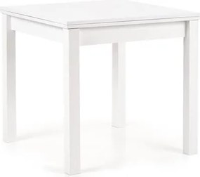 Tavolo allungabile Gracjan in bianco - L 80-160 x L 80