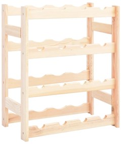Portavini Da 16 Bottiglie İn Legno Di Pino /
