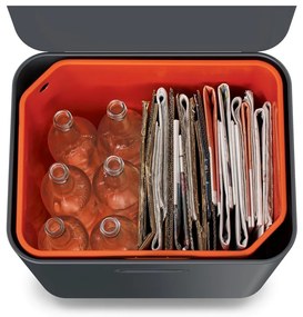 Cestino differenziato grigio grafite Totem Max, 60 l - Joseph Joseph