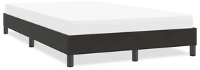 Giroletto Senza Materasso Nero 120x210 Cm Velluto /