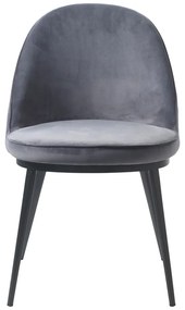 Sedia da pranzo grigia Gain - Unique Furniture