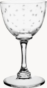 Set di 6 bicchieri da liquore in cristallo soffiato Stars