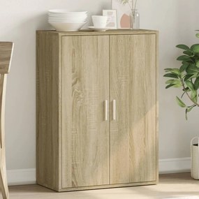 Credenza Rovere Sonoma 60x31x84 Cm İn Legno Multistrato /