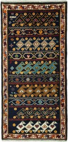 Gabbeh Tappeto persiano 70 x 140 Blu (Iran) Annodato A Mano