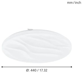Eglo 99344 - Plafoniera LED BENARIBA LED/22W/230V