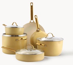 Batteria di pentole con rivestimento antiaderente Padova 10 pz